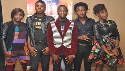 Some of  Nigerian Idol Top 30 Contestants-